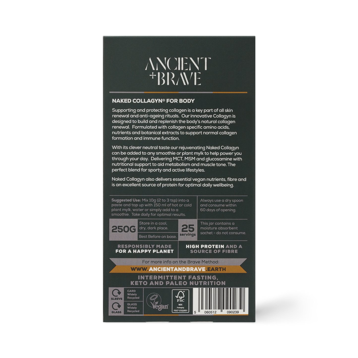 Ancient+Brave Naked Veganiškas ,,kolagenas''