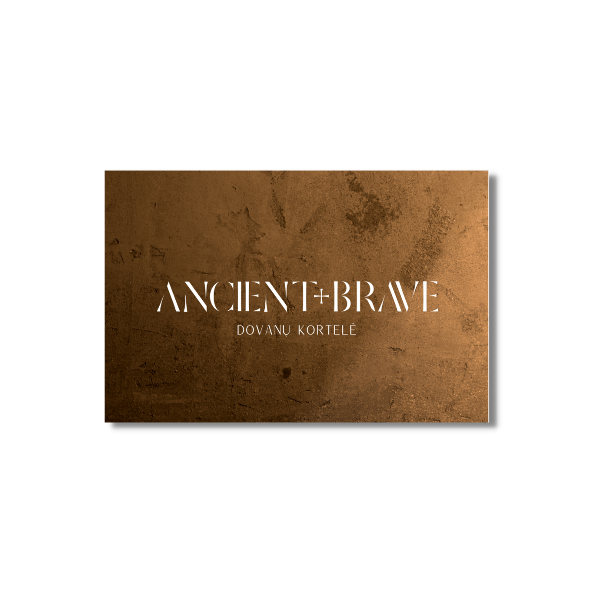 Ancient + Brave Dovanų Kortelė